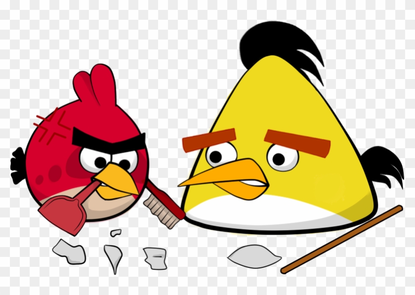 Chuck And His Stupidity 2 By Antixi - Angry Birds Chuck And Red #320589