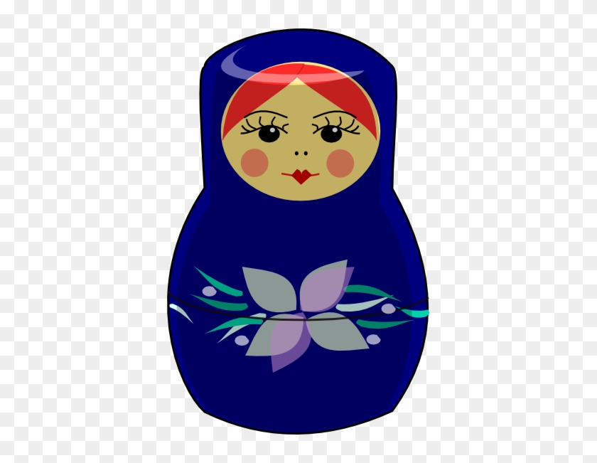 Doll Clipart Public Domain - Matryoshka Doll Clipart Transparent #320631