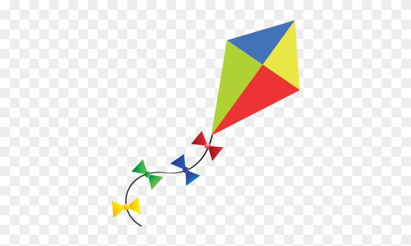 Kite Outline Clip Art - Kites Clip Art Png #320647