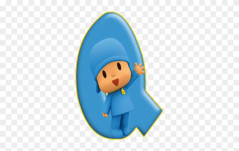 Q - - ✿‿ - Pocoyo Png Alfabeto #320656