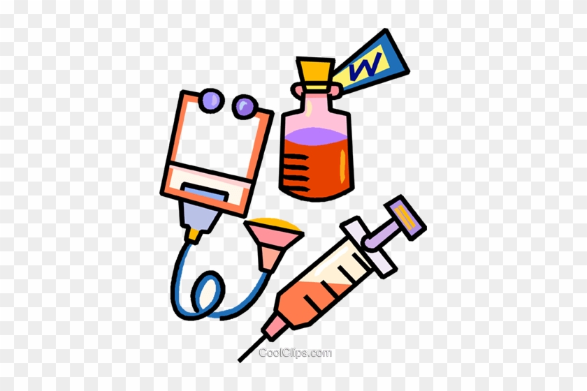 Medical Equipment Royalty Free Vector Clip Art Illustration - Doctor Supplies Clipart #320765