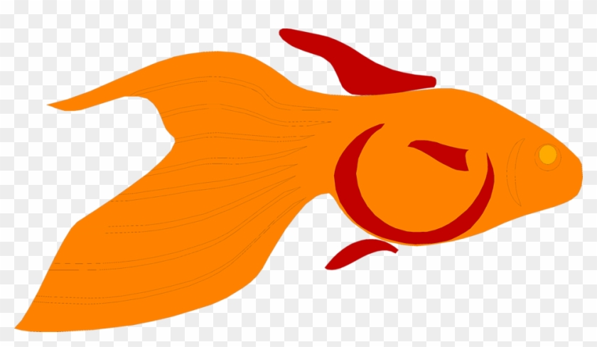 Illustration Of A Goldfish - Clip Art #320922