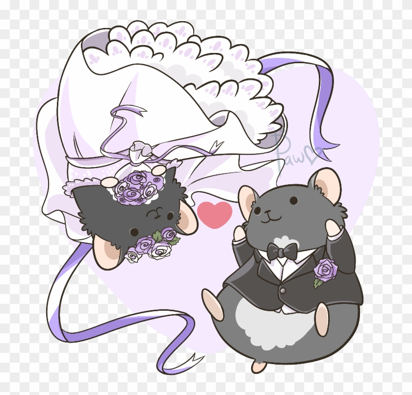 Hamster Wedding By Pawlove-arts - Hamster Wedding #320923