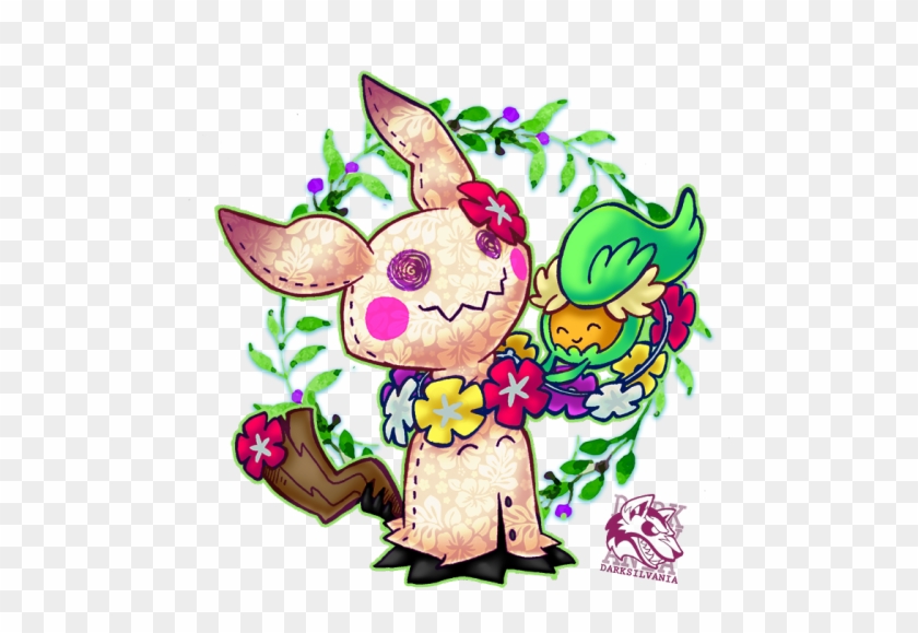 Flower Lei Clip Art - Transparent Mimikyu Art #320950