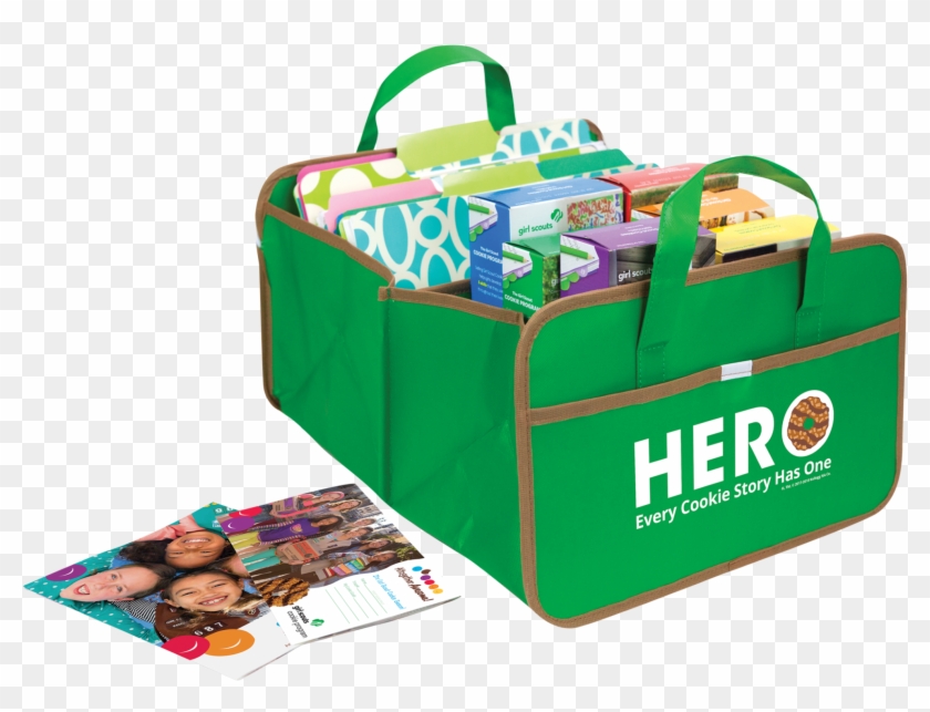 Troops That Sell $2500 Will Earn 2 Cookie Hero Trunk - 2018 Girl Scout Cookie Patches #320973