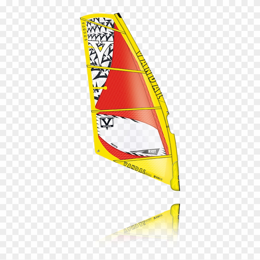 Products - Vandal Riot Radical Wave Windsurfsegel Grün | 3,3 Qm #321000