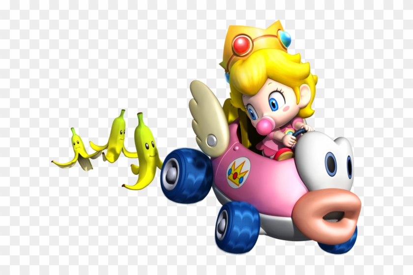 Mario Kart Clip Art - Mario Kart Baby Peach #321043