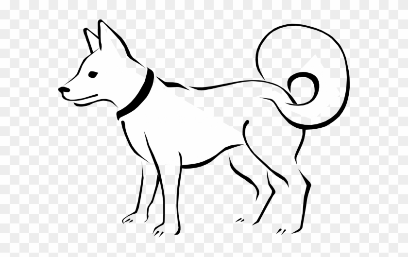 Dog Clipart Outline 12 - Dog Clipart Outline 12 #321067