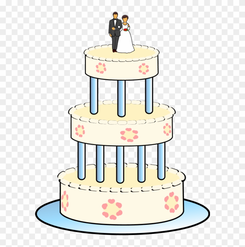 Wedding Cake Clip Art Png #321112