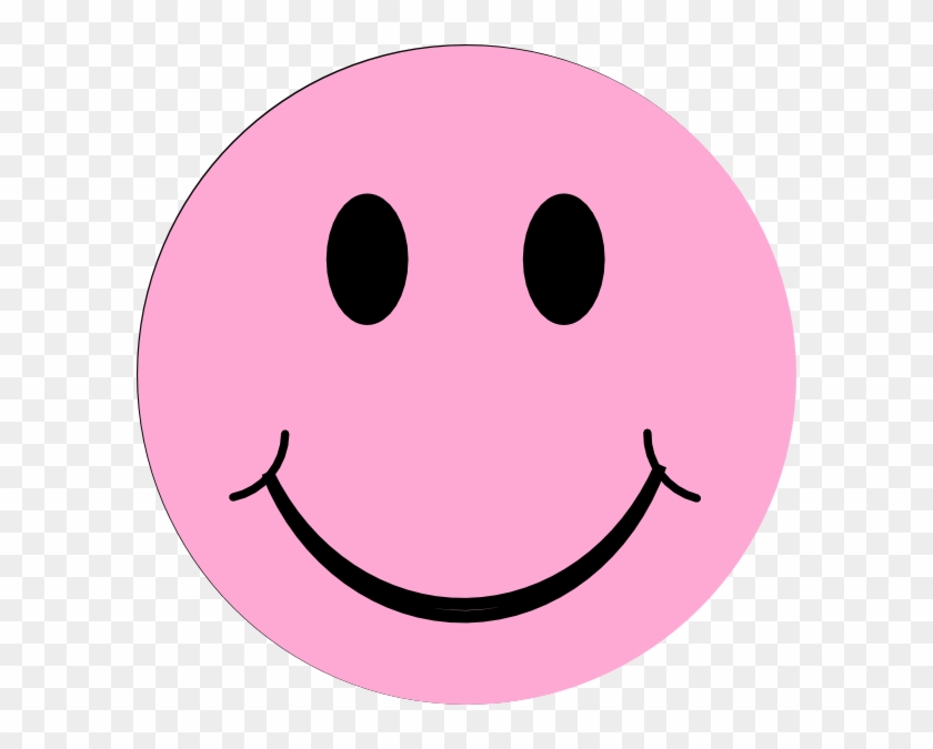 Clipart Info - Light Pink Smiley Face #321111