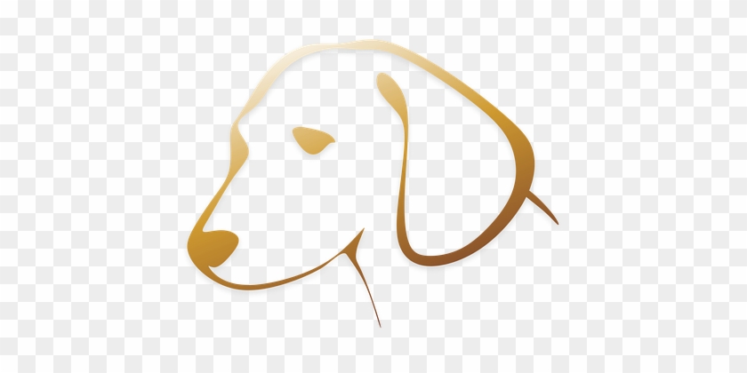 Dog Animal Logo Dog Head Animals Sad Dog D - Dog Line Art Face #321224