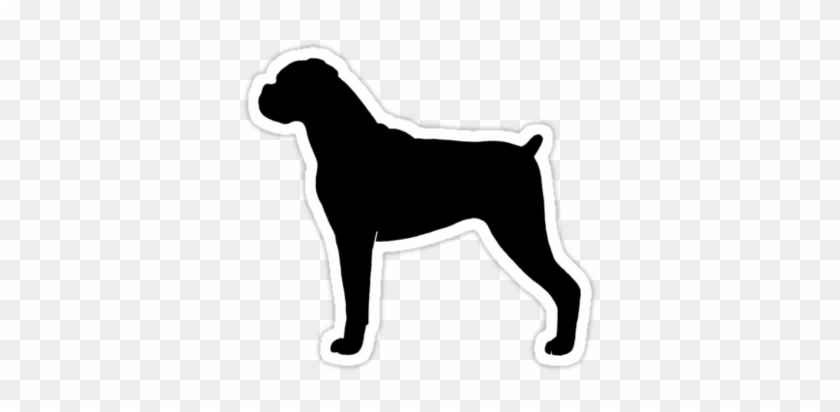 Boxer Dog Silhouette - Bloat In Doberman Pinschers #321262
