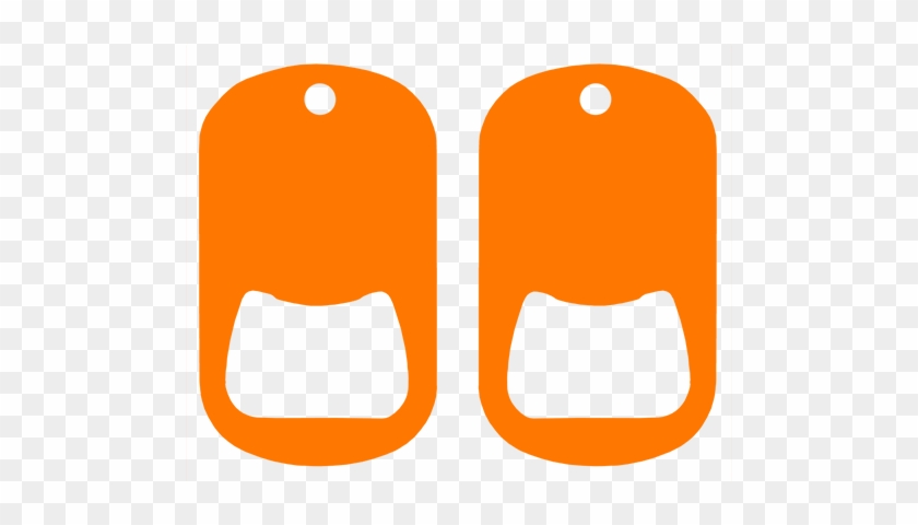 Orange Dog Tag Opener - Pet Tag #321298