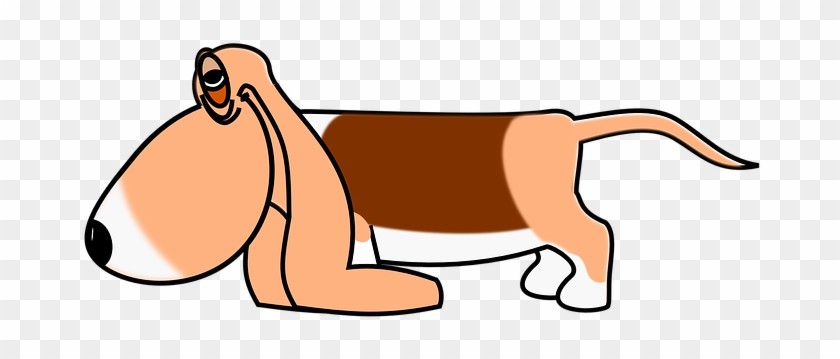 Sausage Dog Dachshund Basset Dog Sleepy Da - Clipart Hound Basset #321336