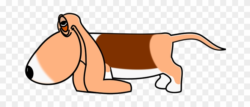 Sausage Dog Dachshund Basset Dog Sleepy Da - Clipart Hound Basset #321336