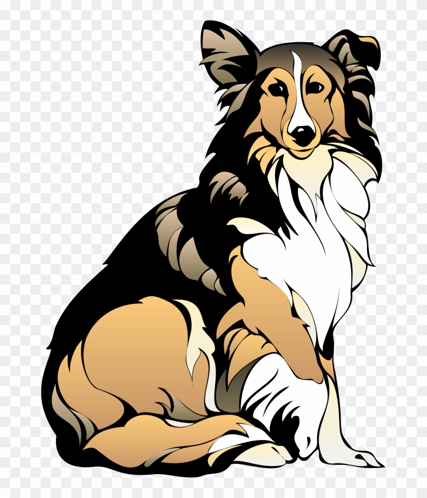 Collie Clipart Png File Tag List, Collie Clip Arts - Lad: A Dog [book] #321451