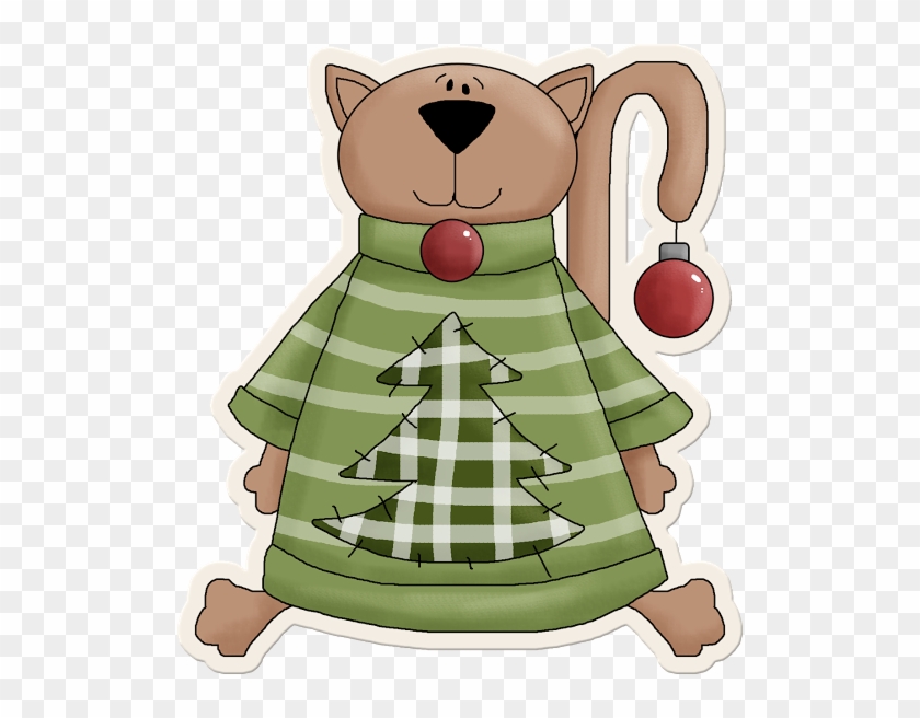 Scrap Navidad Santa Claus - Christmas Cat Round Car Magnet #321526