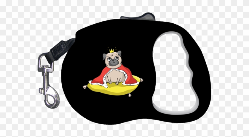 King Pug Retractable Dog Leash - Leash #321615