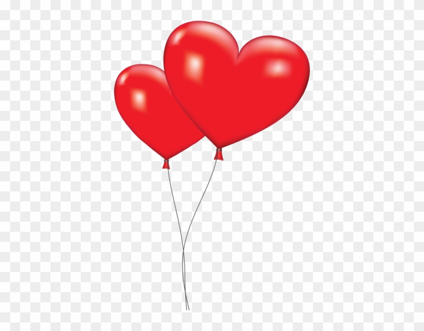 Large Red Heart Balloons Png Clipart Picture - Heart Balloons #321629
