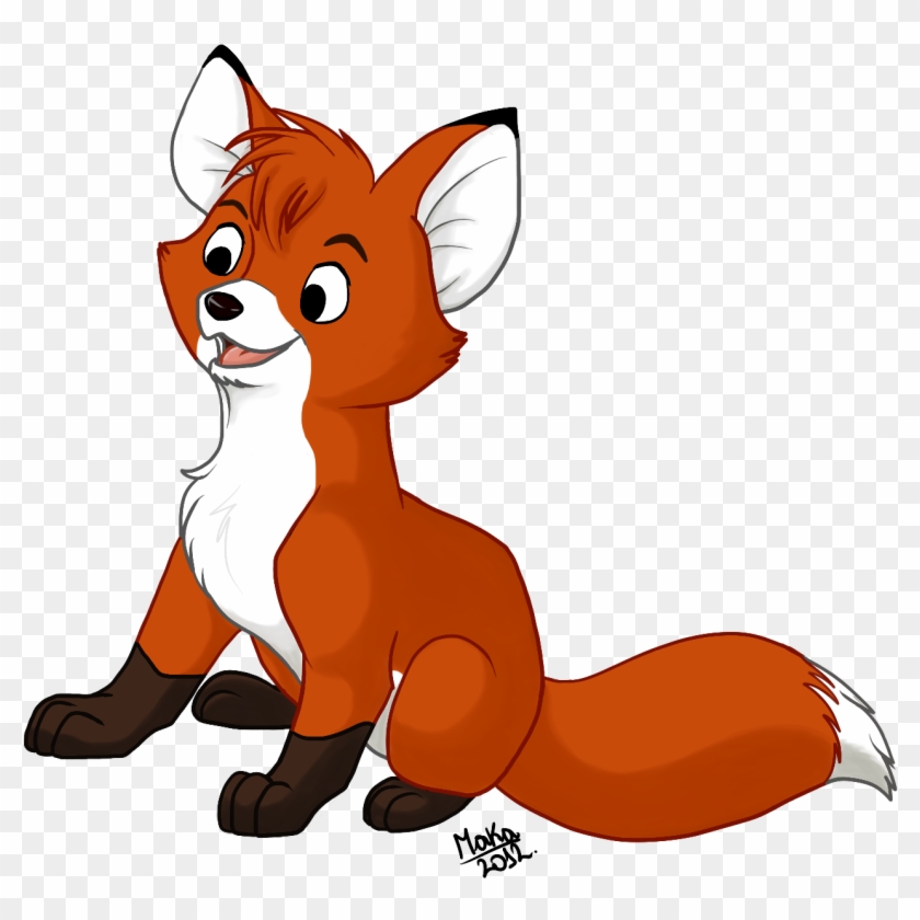 Red Fox Clipart Fox And The Hound - Zorro Y Sabueso Dibujo #321706