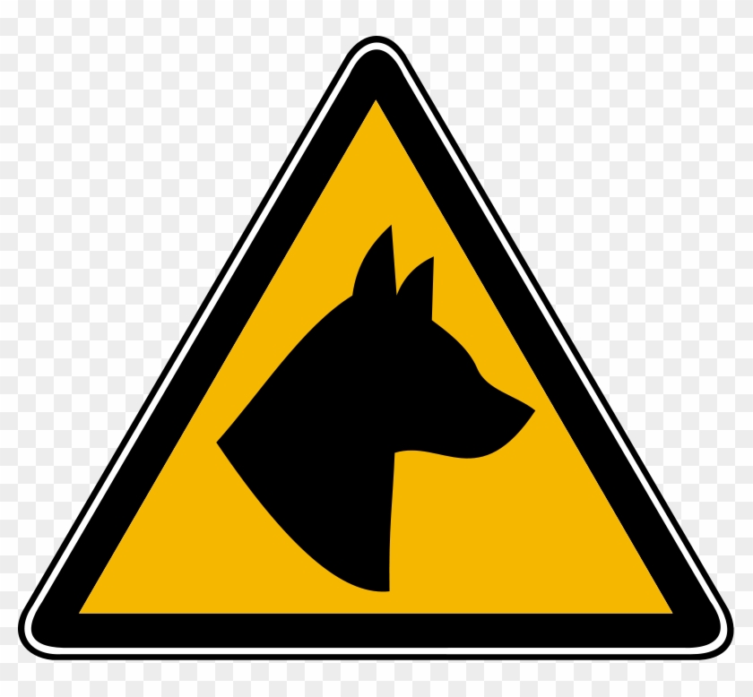 Dogs Clip Art Download - German Shepherd Warning Dog Signs #321710