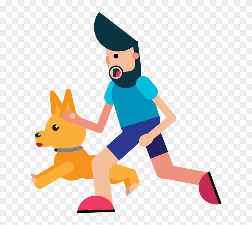 Best Dog Breeds For Runners - Running Dogs Animation Cartoon #321757