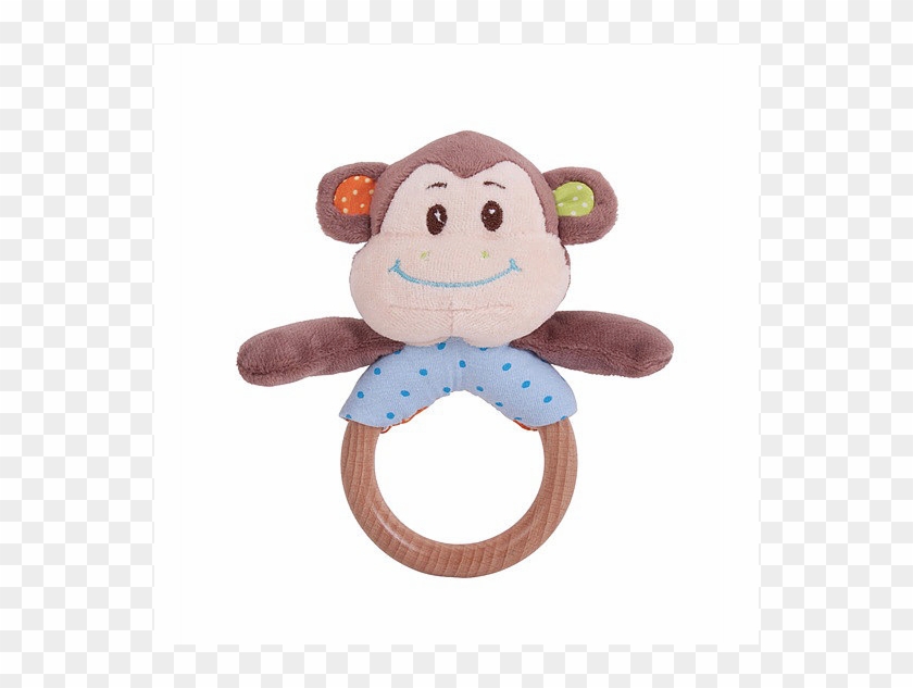 Bigjigs Toys Cheeky Monkey Ring Rattle #321817