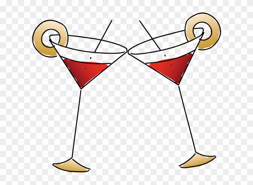 Cocktail Garnish Martini Clip Art - Vector Graphics #321851