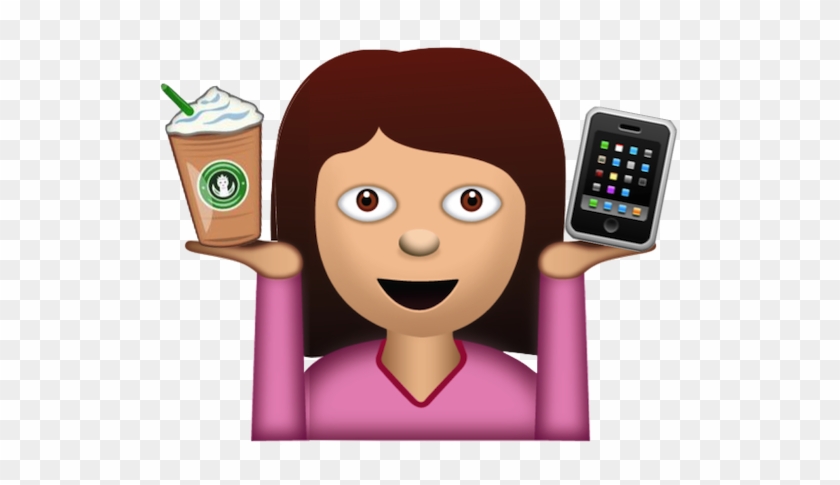 I'm A Basic Whatever Girl, Whatever - Netflix And Chill Emoji #321935