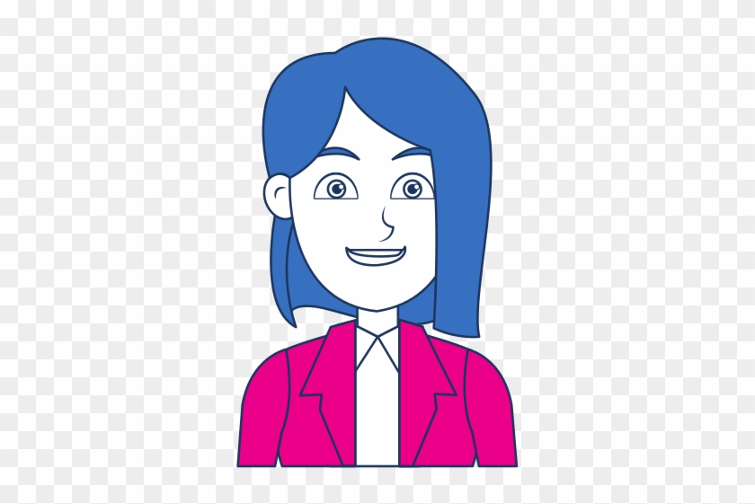 Cartoon Woman Business Employee Character - Cartoon Woman Business Employee Character #321975