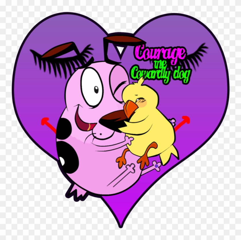Love Courage By Muffin-mixer - Courage The Cowardly Dog Love #322012