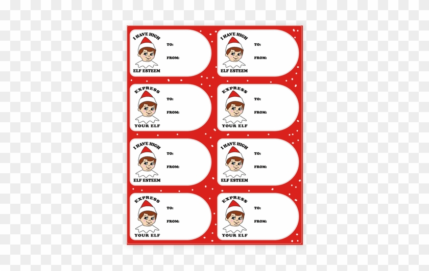 Express - Elf On The Shelf Gift Tags #322027