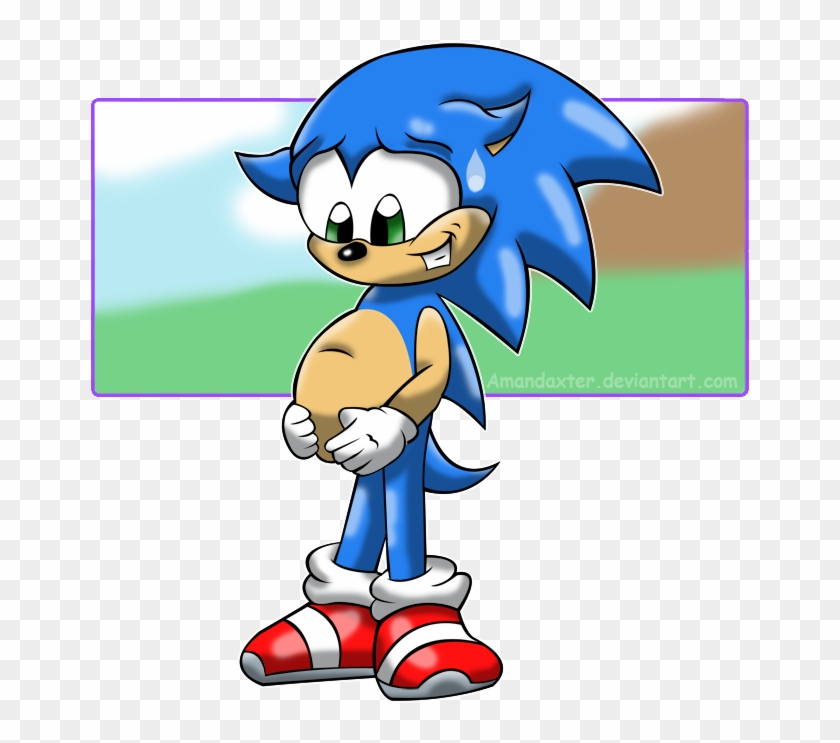 Classic Sonic Gained Weight Free Transparent Png Clipart Images