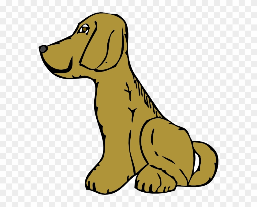 Free Vector Dog Side View Clip Art - Cartoon Dog From The Side #322109