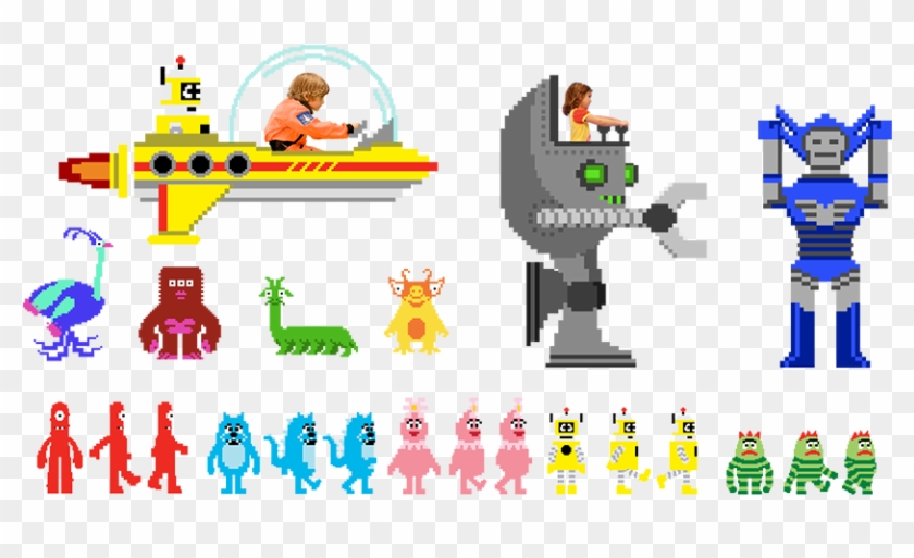 Character Art For “yo Gabba Gabba ” Nickelodeon, - Yo Gabba Gabba Art #322148