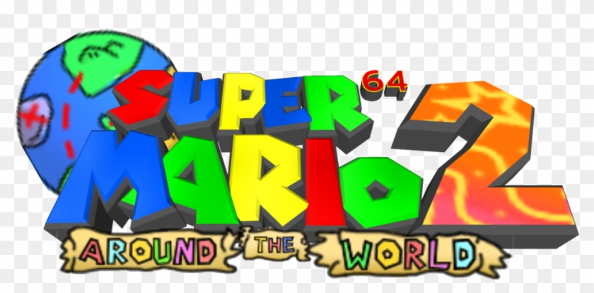 Super Mario 64 2 Around The World - Graphic Design #322168