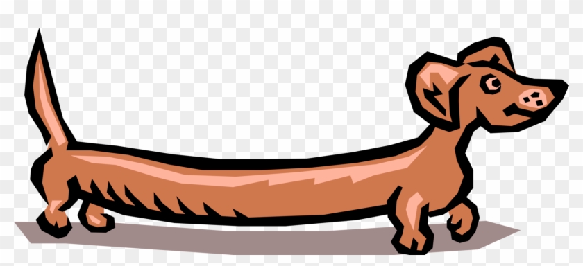 dachshund cartoon clipart