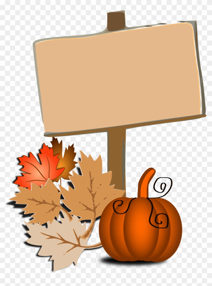 Halloween Sign Clip Art - Fall Borders Free Clip Art #322253