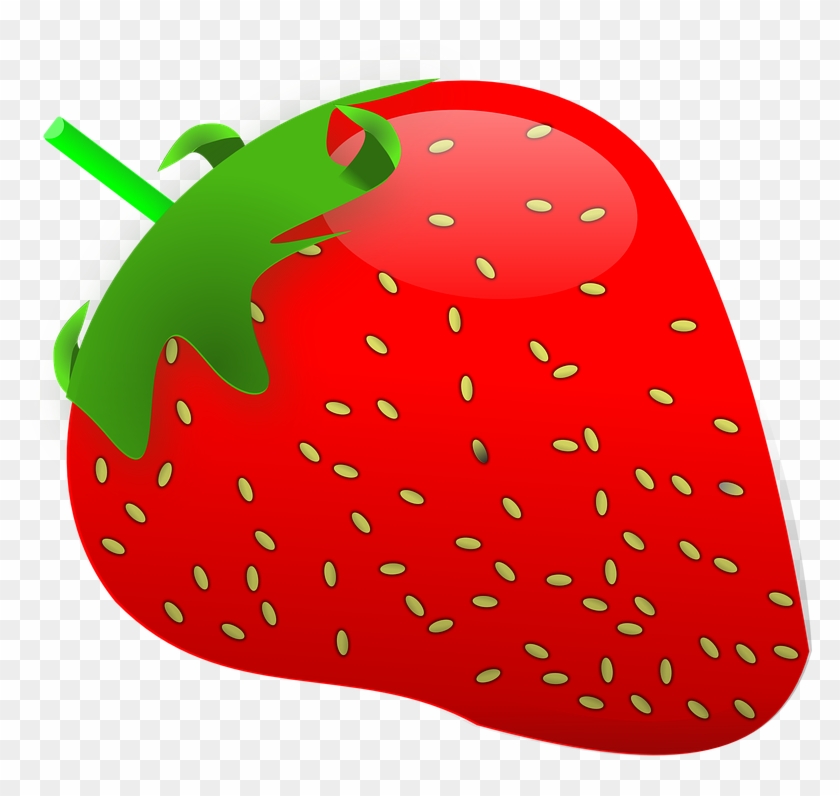 Strawberry Leaf Cliparts 26, Buy Clip Art - Strawberry Clip Art #322276