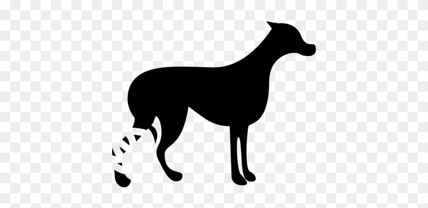 Dog Big Pet Side View Silhouette Vector - Horse Silhouette Png #322361
