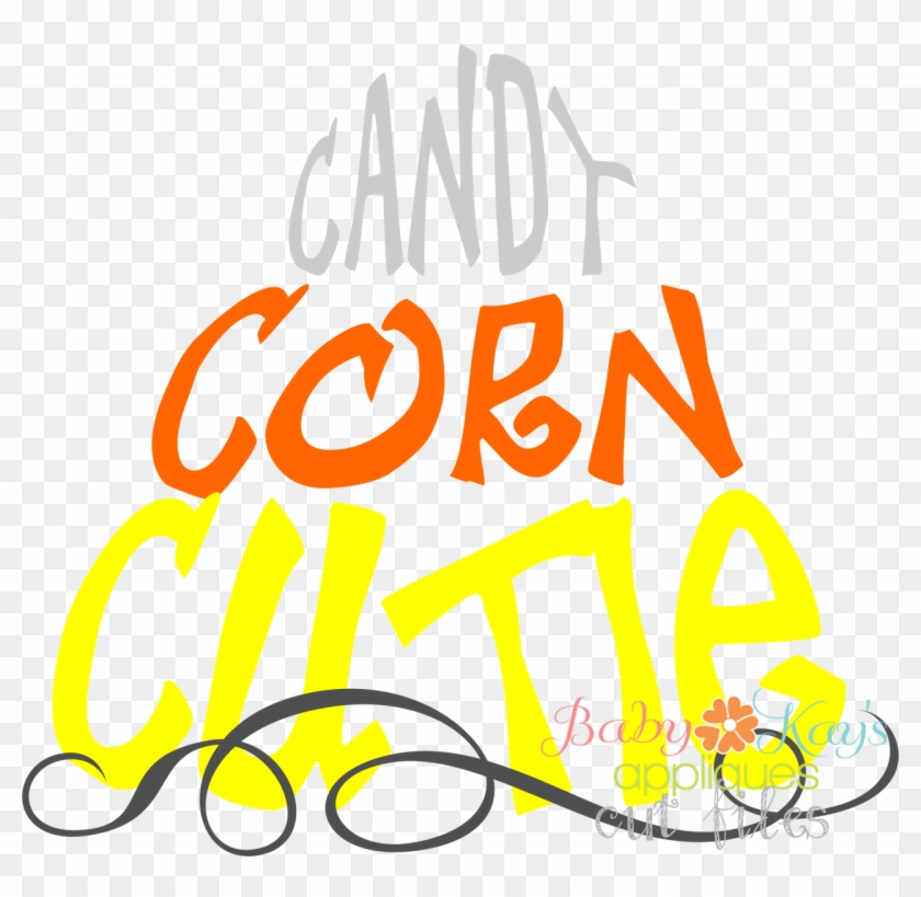 Cut File Candy Corn Cutie - Cut File Candy Corn Cutie #322410