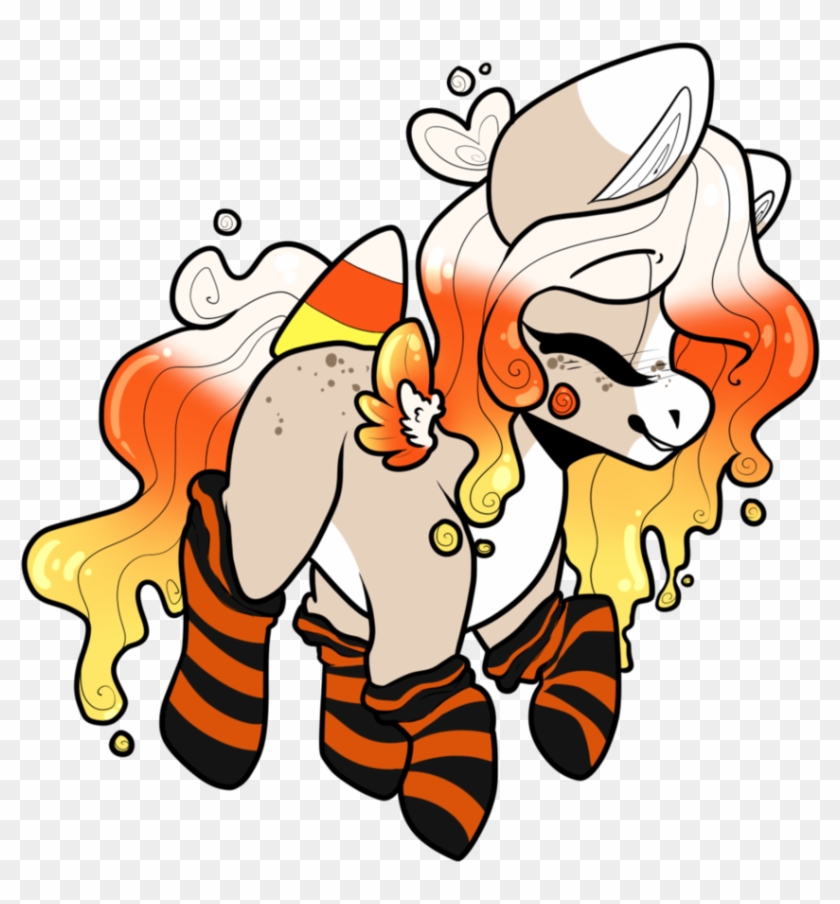 Candy Corn Jellofae By H-analea - Cartoon #322431
