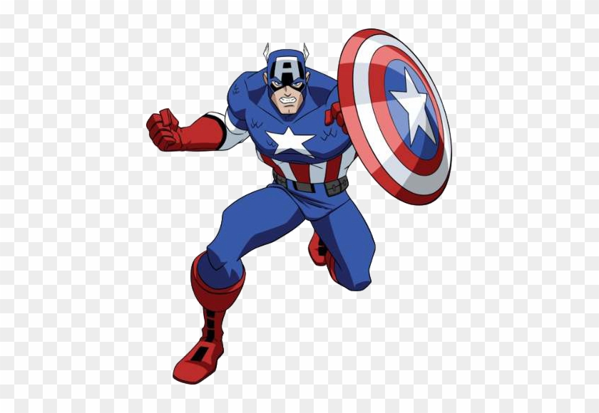 Kit Digital Liga Da Justiça- Para Montagens Digitais - Super Héros Captain America #322427