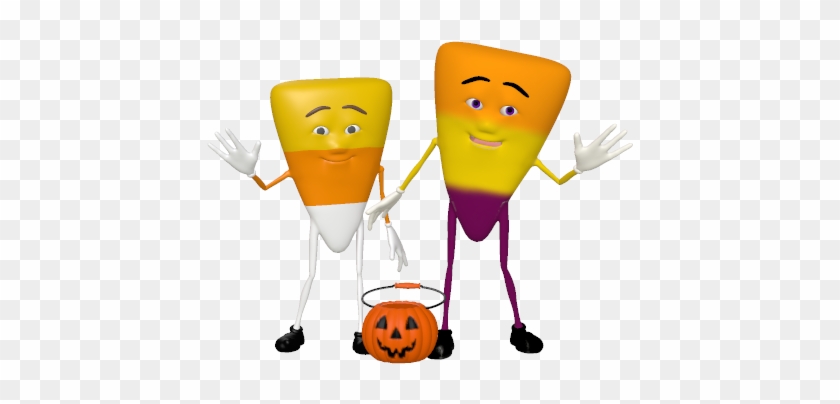 Candy Corn Guys Clip Art - Cartoon #322448