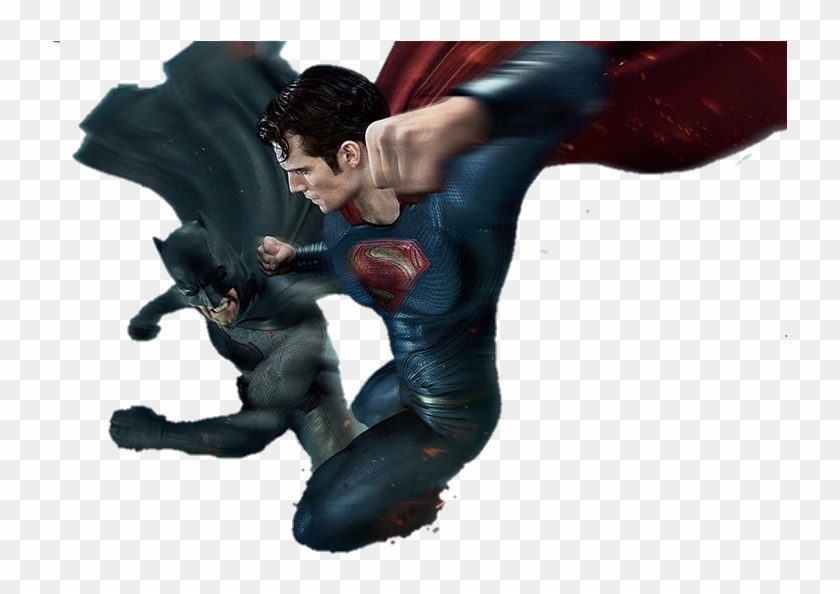 Png Superman - Batman Vs Superman Punching #322450