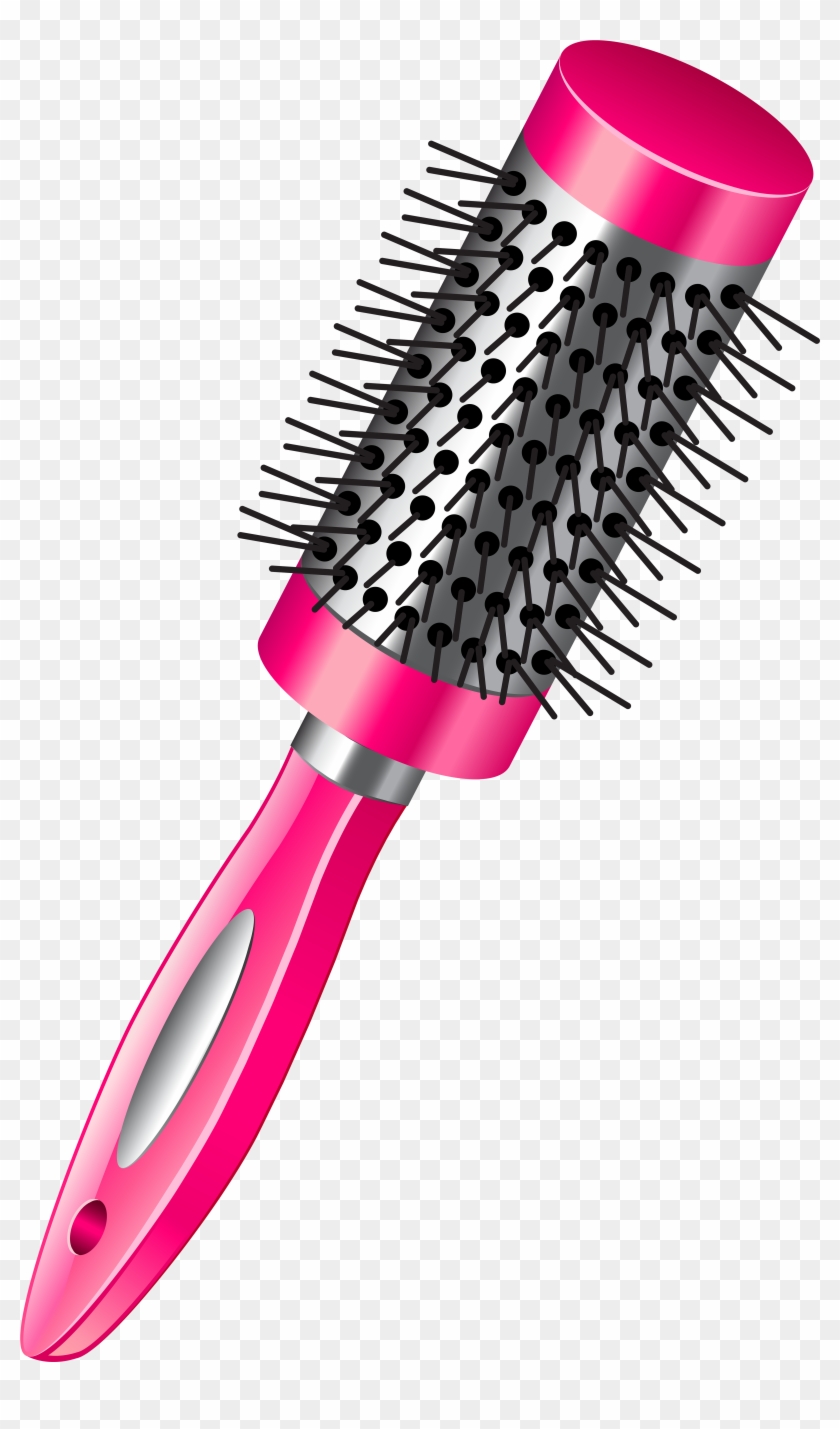 Hair Bow Clip Art The Cliparts - Hair Brush Clipart Png #322542