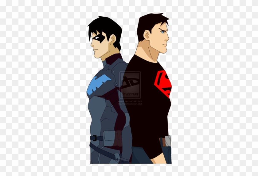 superboy young justice wallpaper