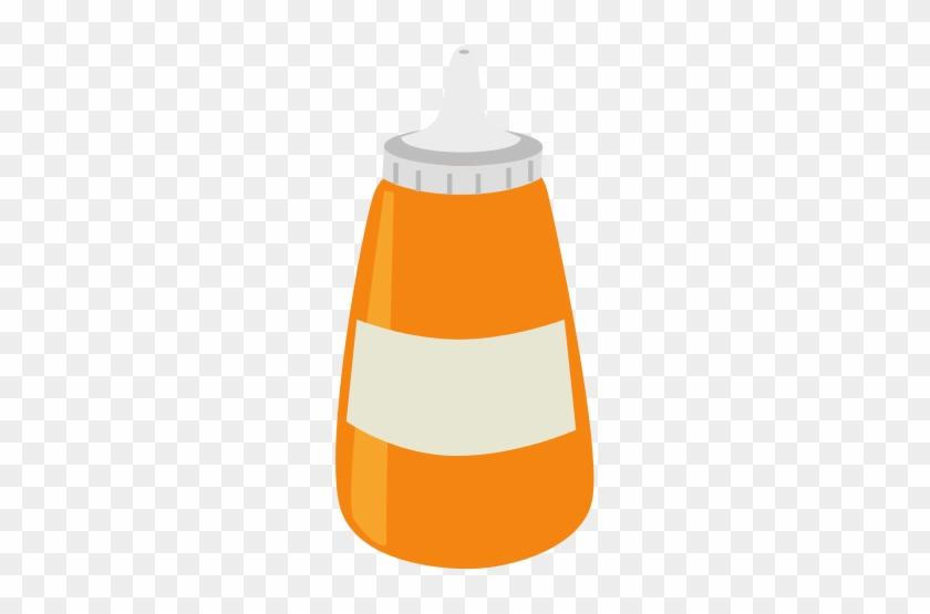 Sauce Bottle Isolated Icon - Sauce Bottle Isolated Icon #322536