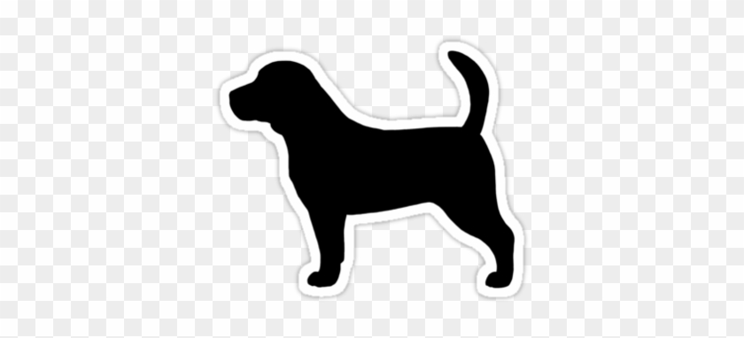 Beagle Silhouette Waterproof Die-cut Sticker - Decal #322580