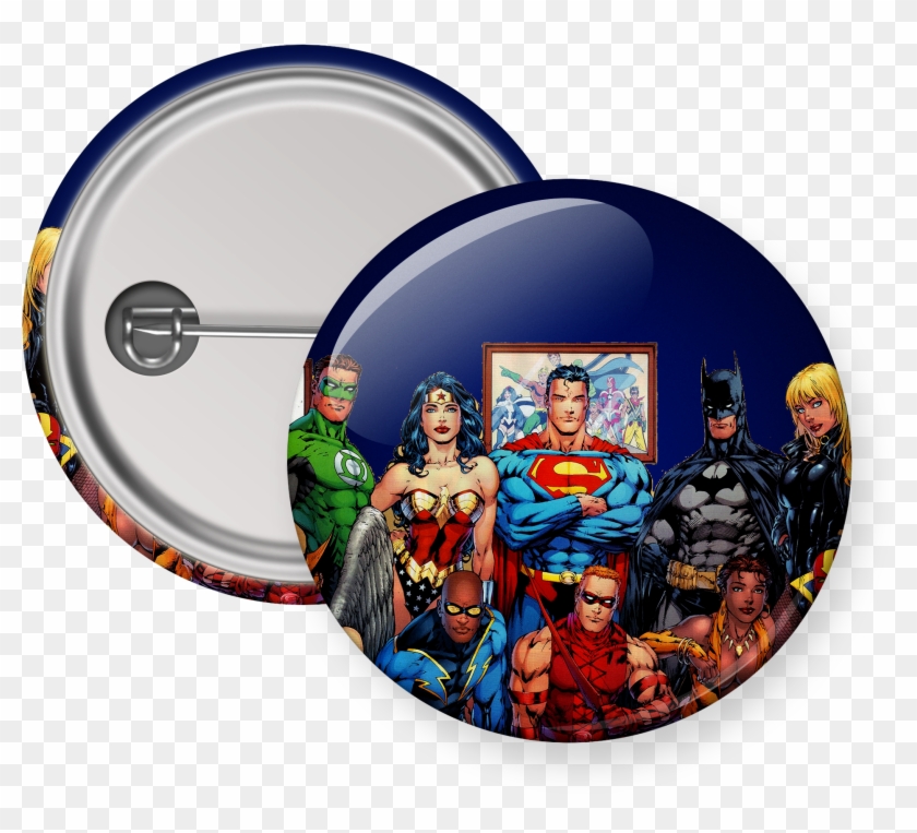 Voltar Para Bótons - Justice League - Minimalist Movie Anime Wall Print #322609